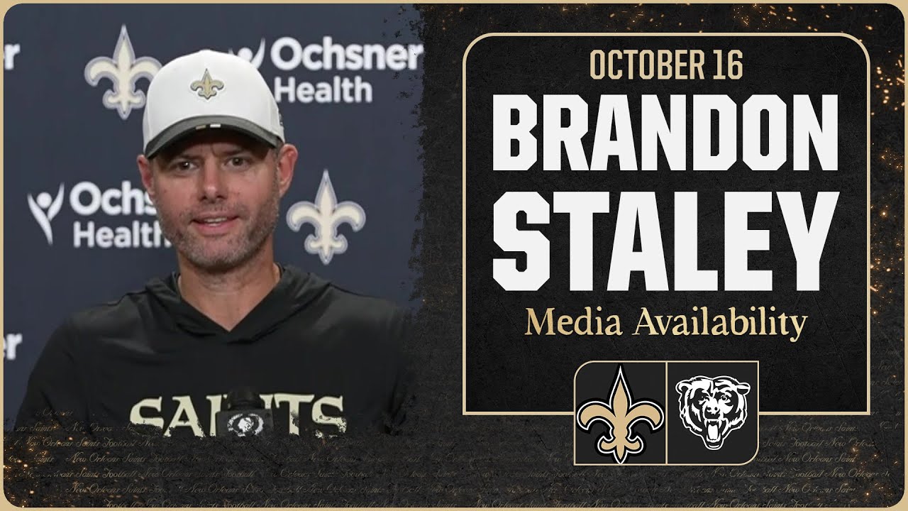 Brandon Staley on Ben Johnson's offense, Caleb Williams | New Orleans Saints