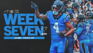 Panthers vs Jets: Week 7 | Game Trailer