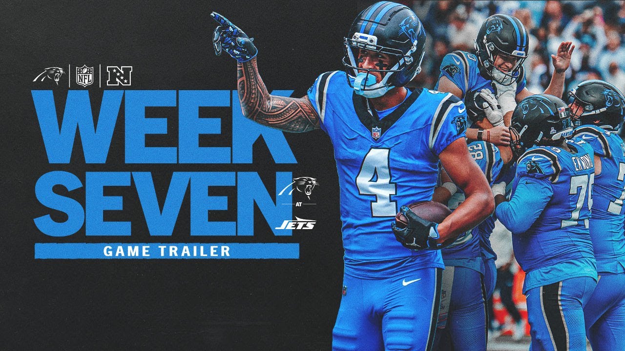 Panthers vs Jets: Week 7 | Game Trailer