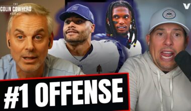 Why Dak Prescott’s Dallas Cowboys are NFL’s BEST OFFENSE | Colin Cowherd Podcast
