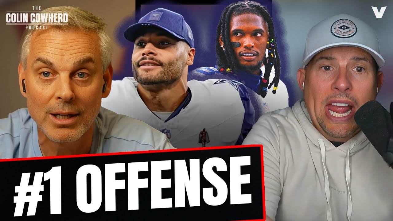 Why Dak Prescott’s Dallas Cowboys are NFL’s BEST OFFENSE | Colin Cowherd Podcast