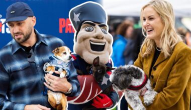 New England Patriots Foundation Hosts "TailGate" Dog Adoption Event at Patriot Place