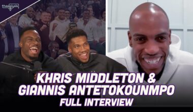 REUNITED: NBA All-Star Khris Middleton's EXCLUSIVE INTERVIEW with Thanasis and Giannis Antetokounmpo