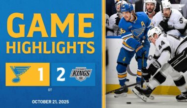 Game Highlights: Kings 2, Blues 1 (OT)