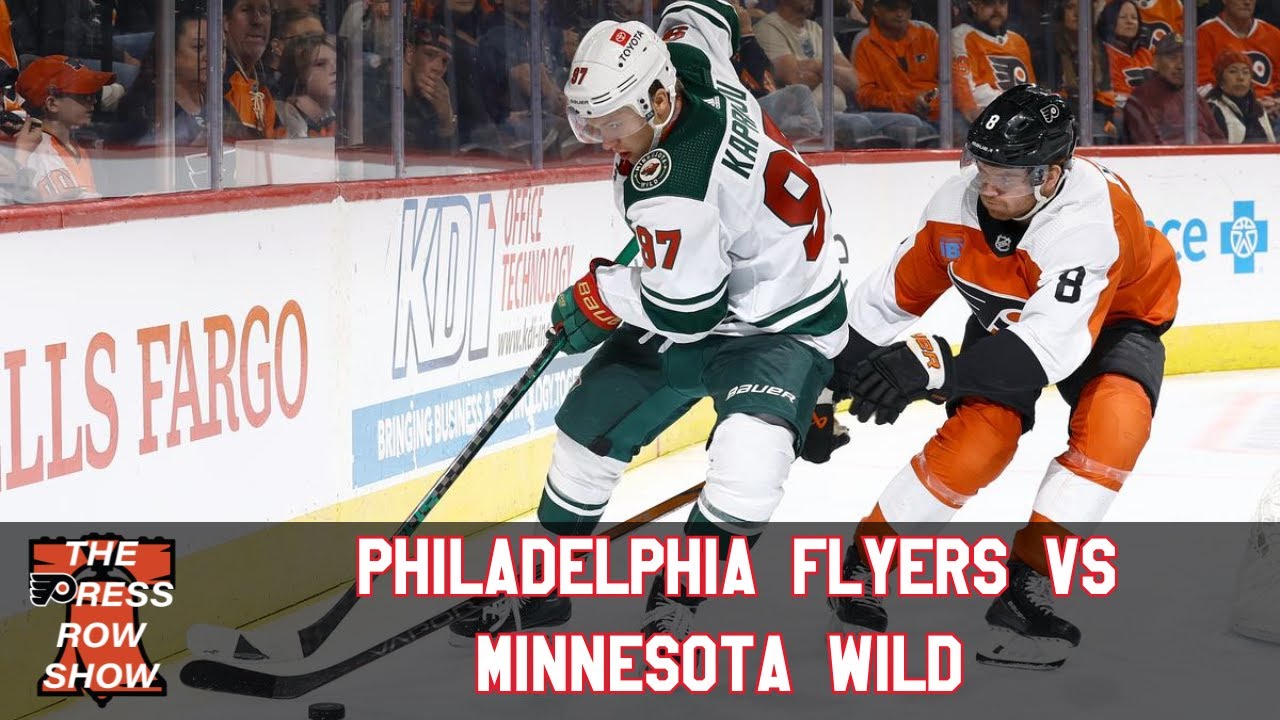 Philadelphia Flyers vs. Minnesota Wild (10/18/25) - The Press Row Show: Pregame, INTs, Postgame