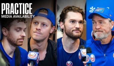 New York Islanders Practice Media Availabilities | 10/22/25