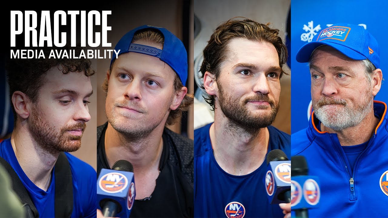 New York Islanders Practice Media Availabilities | 10/22/25