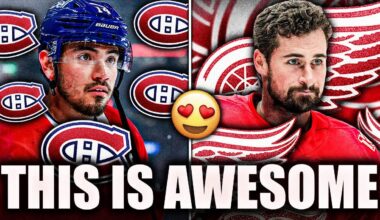 AN AMAZING DAY FOR THE MONTREAL CANADIENS & DETROIT RED WINGS