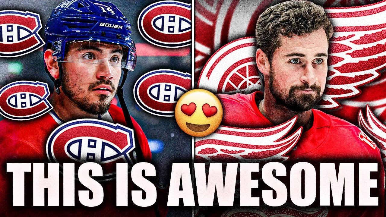 AN AMAZING DAY FOR THE MONTREAL CANADIENS & DETROIT RED WINGS