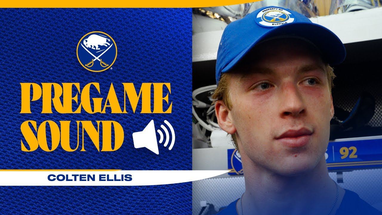 Colten Ellis Set To Make Buffalo Sabres Debut Against Detroit Red Wings