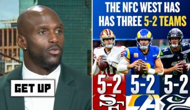 GET UP | Seahawks, 49ers & Rams all lead 5-2 record. Who will win NFC West this season?