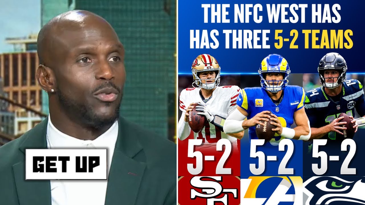 GET UP | Seahawks, 49ers & Rams all lead 5-2 record. Who will win NFC West this season?
