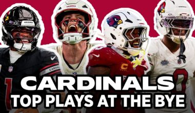 Arizona Cardinals' Top Plays At The Bye