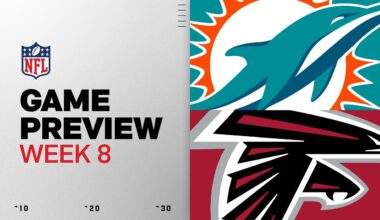 Miami Dolphins vs Atlanta Falcons | Week 8 Game Preview