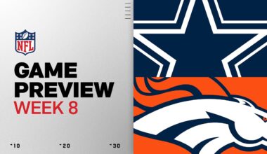 Dallas Cowboys vs Denver Broncos | Week 8 Game Preview