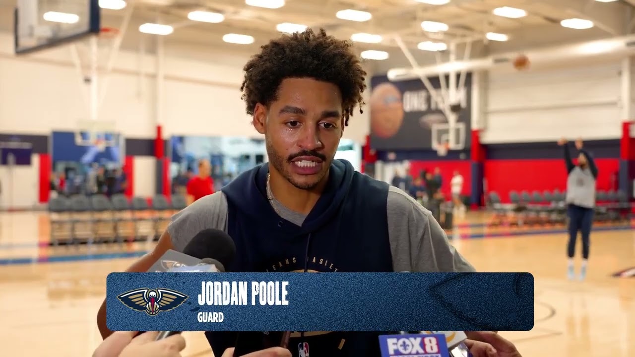 Jordan Poole Player of Pelicans | Interview | 20 10 2025