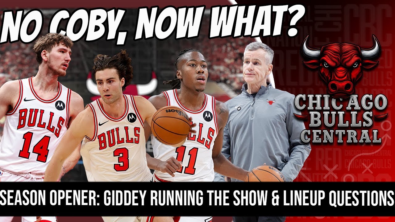 How Do The Bulls Survive Without Coby White? | Giddey Running The Show & Lineup Questions