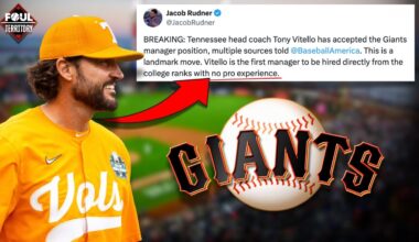 Breaking News: Tony Vitello Leaves Tennessee to Manage the San Francisco Giants