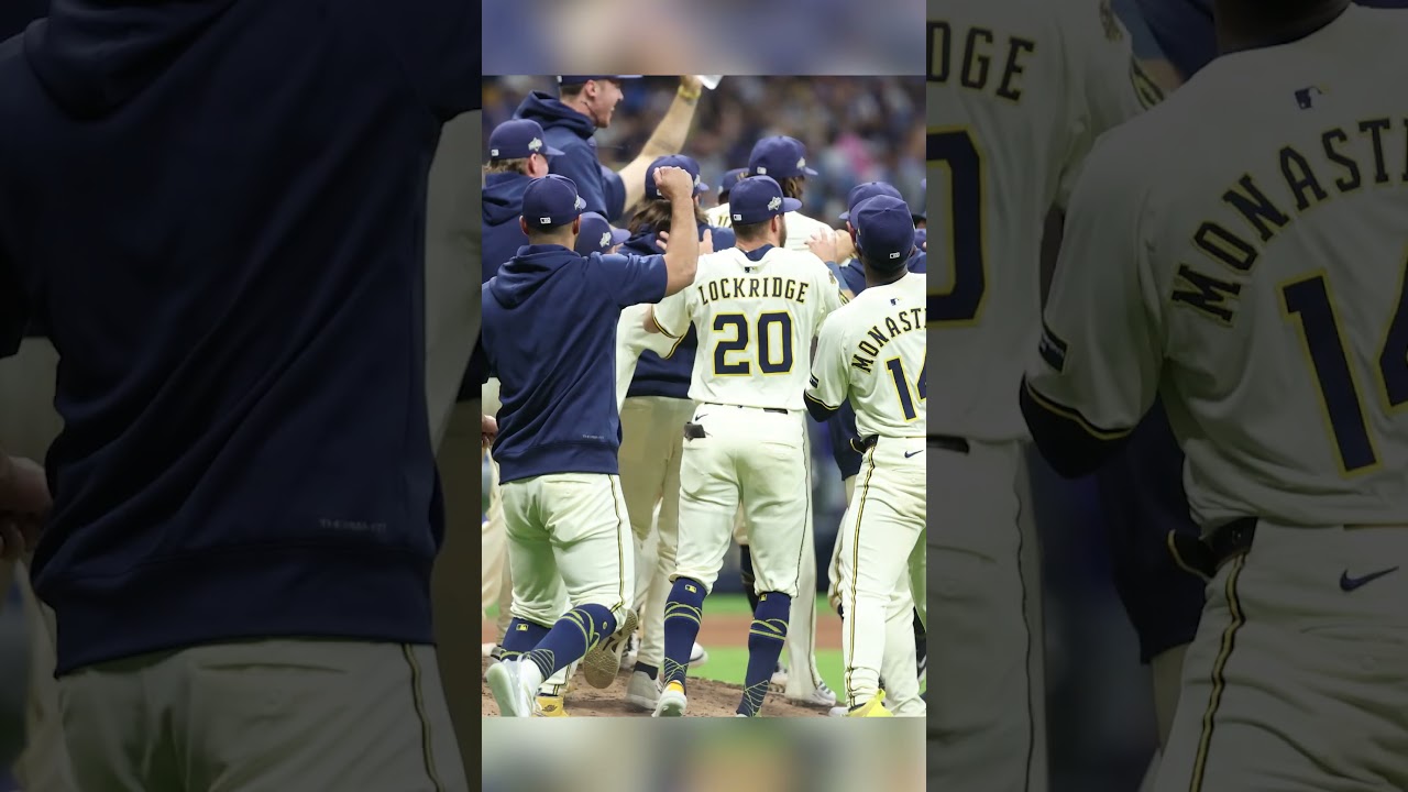 The Milwaukee Brewers are heading to the NLCS! 🥳