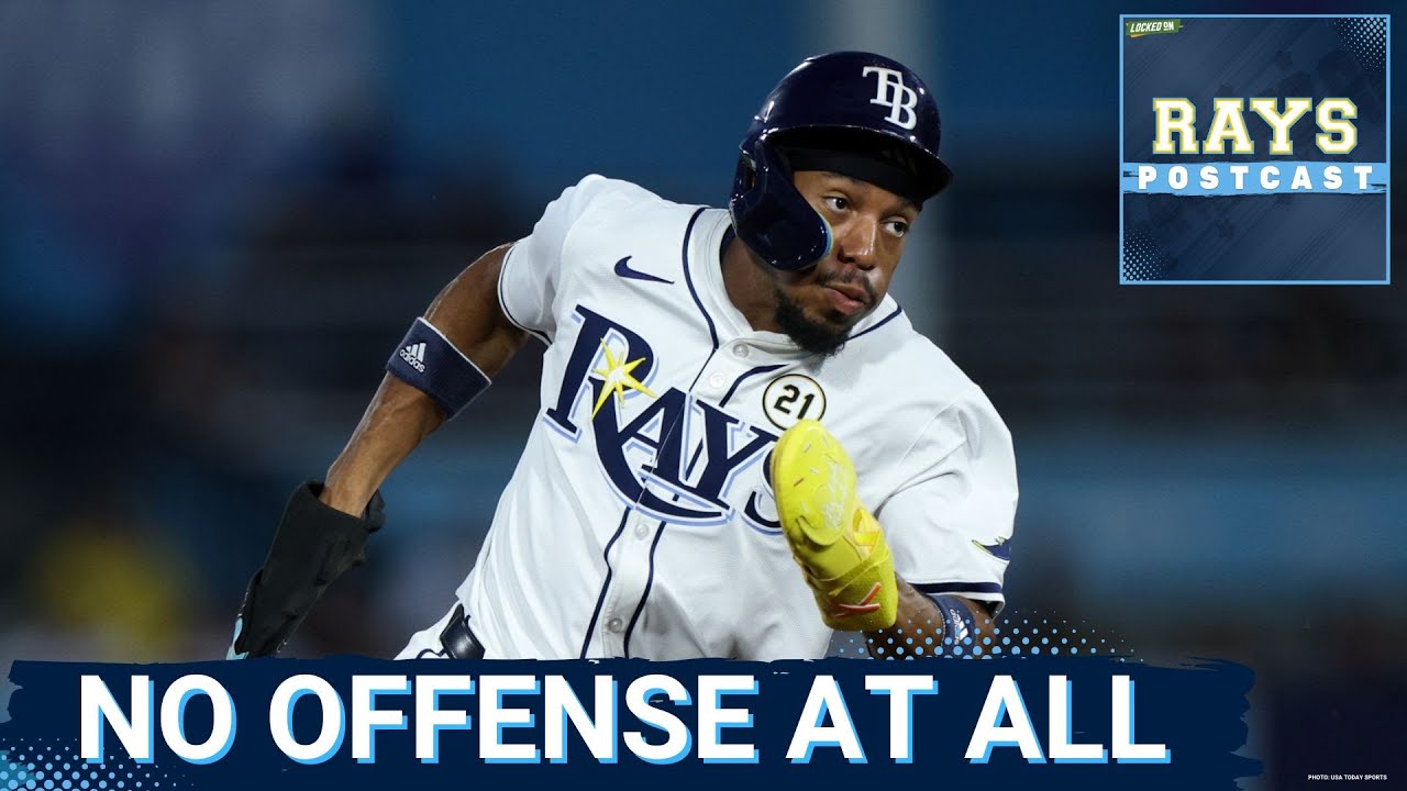 RAYS POSTCAST: The Tampa Bay Rays OFFENSE DISAPPOINTS vs the Toronto Blue Jays