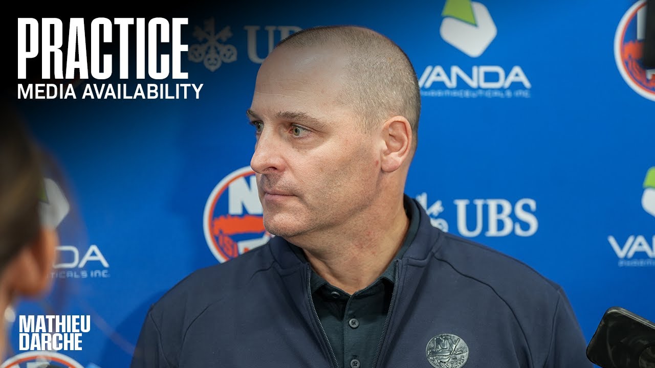 New York Islanders General Manager Mathieu Darche Media Availability | 10/22/25