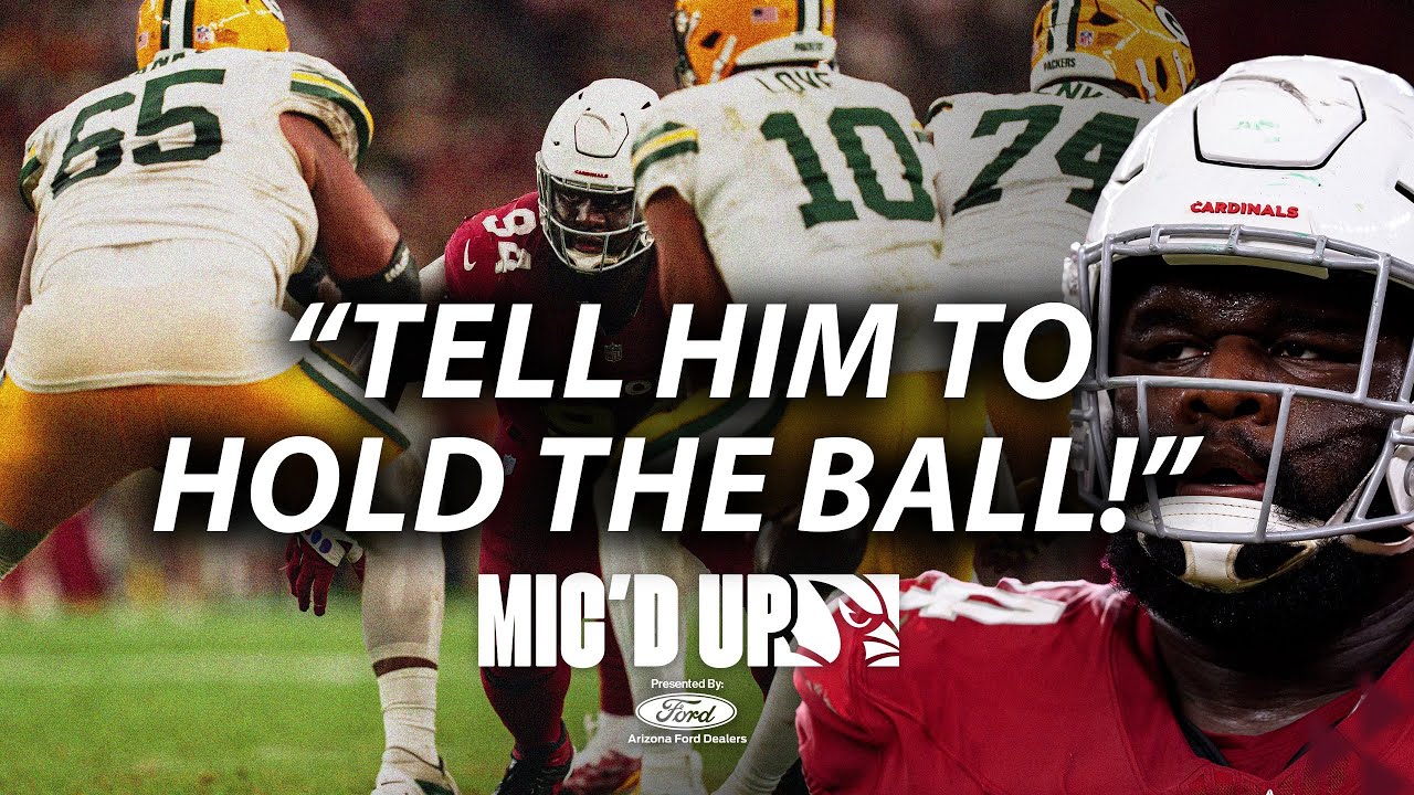 Dalvin Tomlinson "You A Demon!" | Mic'd Up | AZ Cardinals