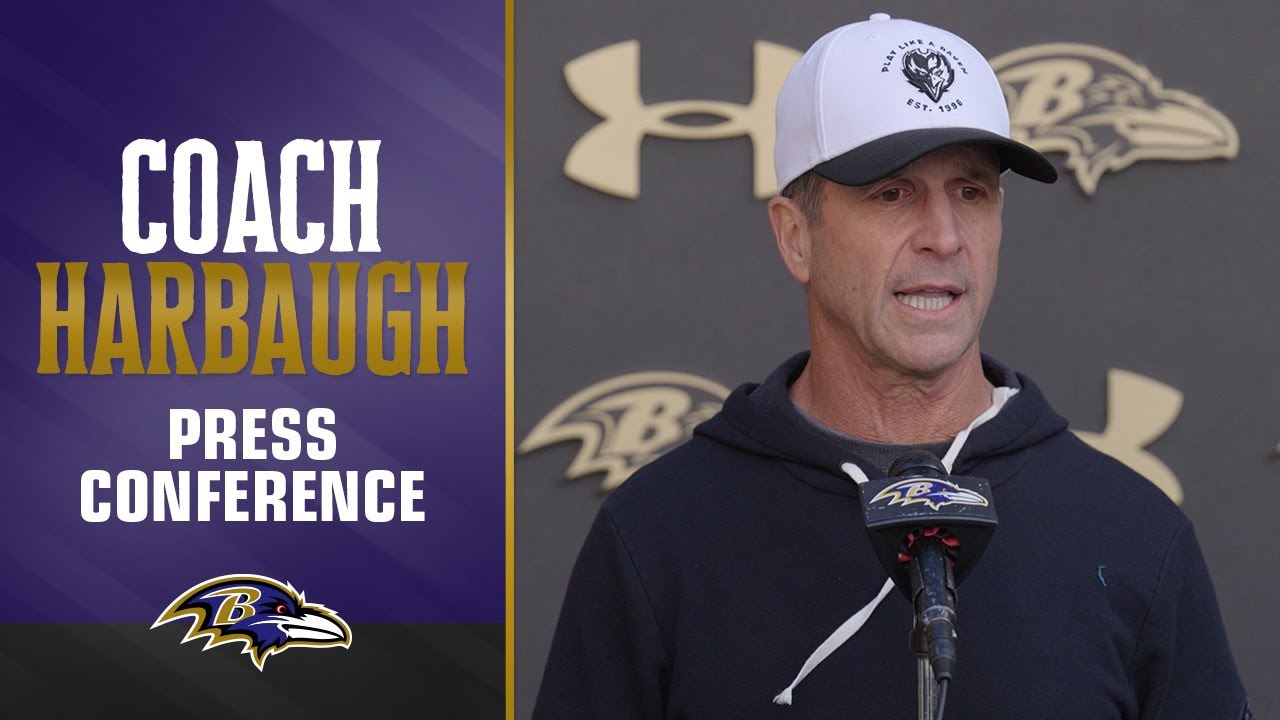 John Harbaugh on Lamar Jackson's Return to Practice | Baltimore Ravens