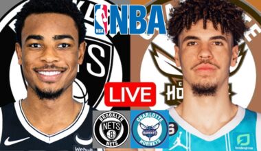 LIVE: BROOKLYN NETS vs CHARLOTTE HORNETS | NBA | PLAY BY PLAY | SCOREBOARD