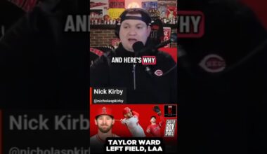 Why the Cincinnati Reds should acquire Taylor Ward in the OFFSEASON... #mlb #baseball