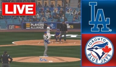 🔴LIVE 🔴Toronto Blue Jays vs Los Angeles Dodgers/October 21/World Series Envivo/MLB THE SHOW 25