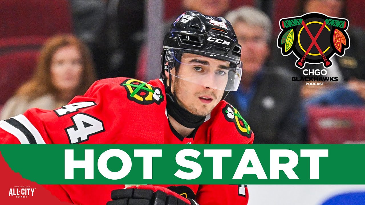 Why Wyatt Kaiser's STRONG Start to the Season Has Blackhawks Fans Excited! | CHGO Blackhawks Podcast