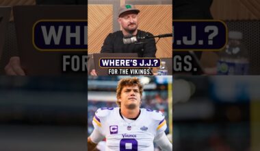 "J.J. McCarthy will never start another game for the Vikings." 😂