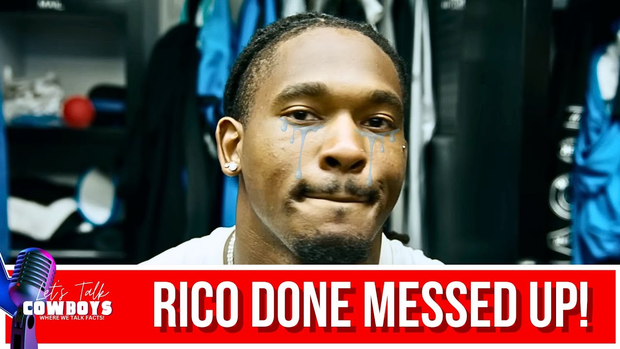 Why Rico Dowdle Made A HUGE Mistake Telling The Dallas Cowboys To Buckle Up!!