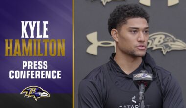 Kyle Hamilton: 'Every Game Forward Is a Playoff Game' | Baltimore Ravens