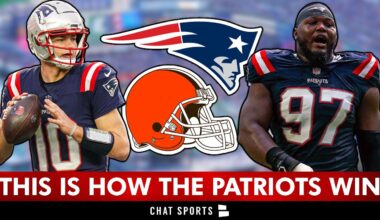 This Is How The New England Patriots Will BEAT The Cleveland Browns In NFL Week 8