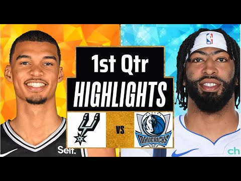 Dallas Mavericks vs San Antonio Spurs Full Game Highlight 1st Qtr | Oct 22 | 2025 NBA Highlights