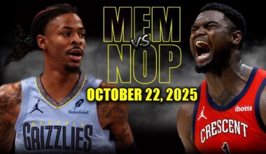 New Orleans Pelicans vs Memphis Grizzlies Full Game Highlights - October 22, 2025 | NBA Season