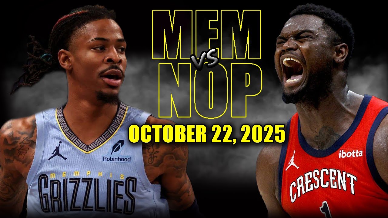 New Orleans Pelicans vs Memphis Grizzlies Full Game Highlights - October 22, 2025 | NBA Season