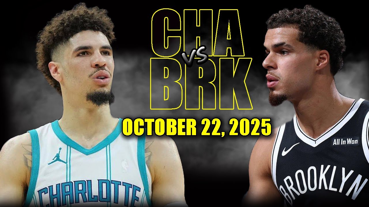 Brooklyn Nets vs Charlotte Hornets Full Game Highlights - October 22, 2025 | NBA Season