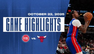 Full Game Highlights l Detroit Pistons vs Chicago Bulls