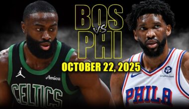 Boston Celtics vs Philadelphia 76ers Full Game Highlights - October 22, 2025 | NBA Season