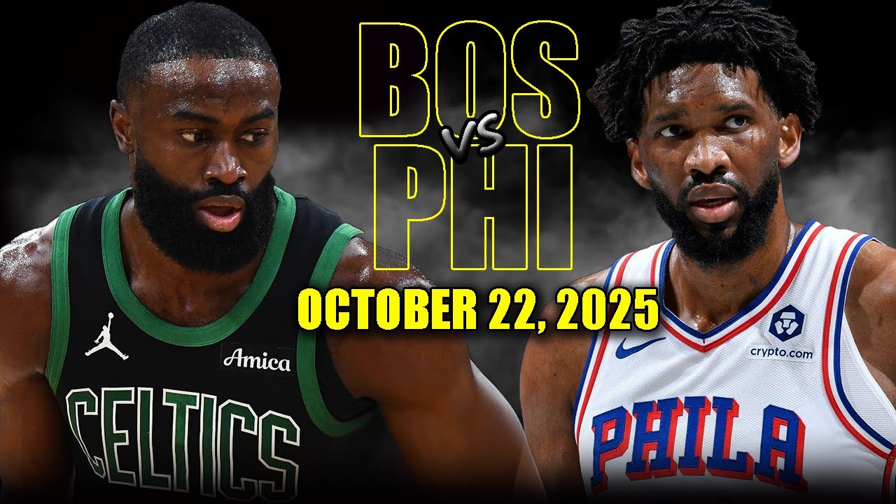 Boston Celtics vs Philadelphia 76ers Full Game Highlights - October 22, 2025 | NBA Season