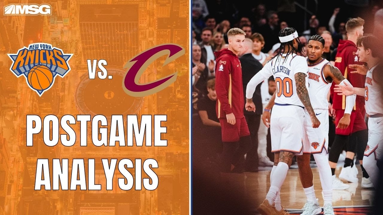 Knicks Take Season Opener Over Cavs At The Garden | New York Knicks
