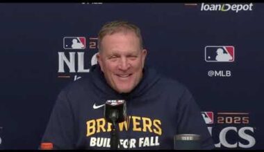 Brewers Manager Pat Murphy Congratulates Dodgers On World Series Berth, Shohei Ohtani's Performance!