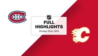 NHL Highlights | Canadiens vs. Flames | October 22, 2025