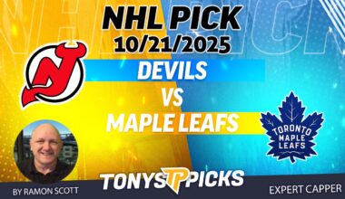 Devils vs. Maple Leafs NHL Betting Odds & Picks, 10/21/25 | Night Moves Show