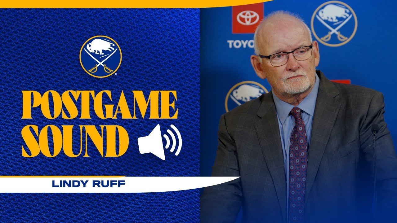 "Full-Team Effort" | Buffalo Sabres Coach Lindy Ruff After Win Over Detroit Red Wings