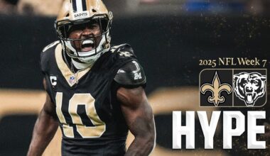 GET HYPE for Bears vs. Saints | 2025 NFL Week 7