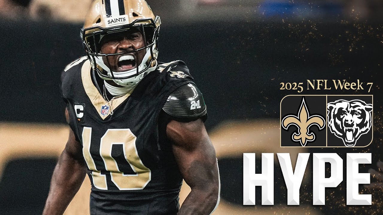 GET HYPE for Bears vs. Saints | 2025 NFL Week 7