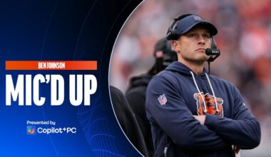 Ben Johnson | Mic'd Up | Chicago Bears